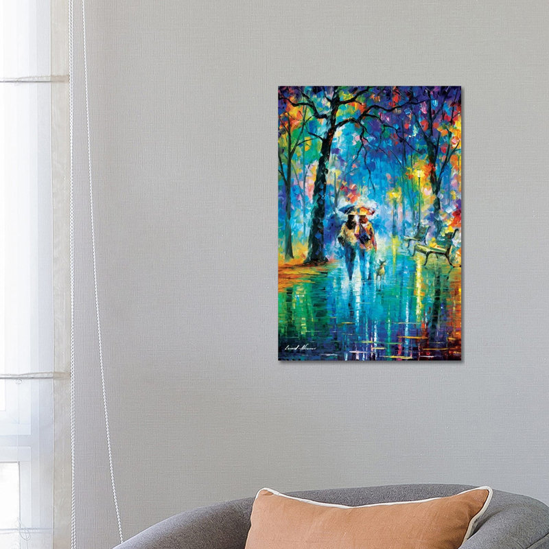 Little Friend by Leonid Afremov - Print on Canvas, 101.6 cm H x 66.04 cm W x 3.175 cm D, Wrapped Canvas