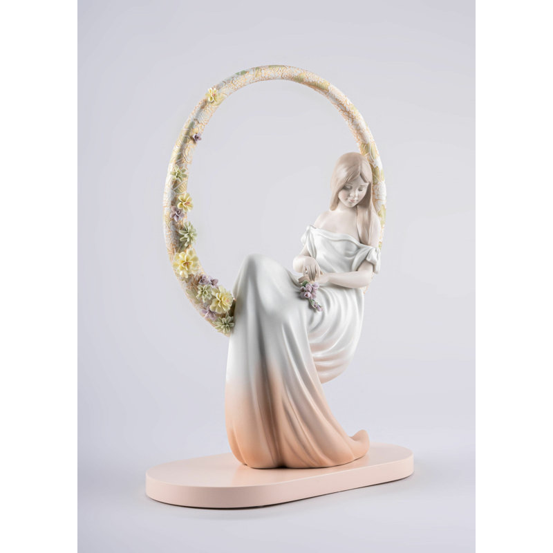 In Her Thoughts Woman Figurine