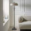 157cm Satin Traditional Floor Lamp