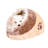 TRIXIE Minou Cuddly Cave Cat Bed with Removable Cushion, Non-Skid Bottom, Small-27278522-27278524