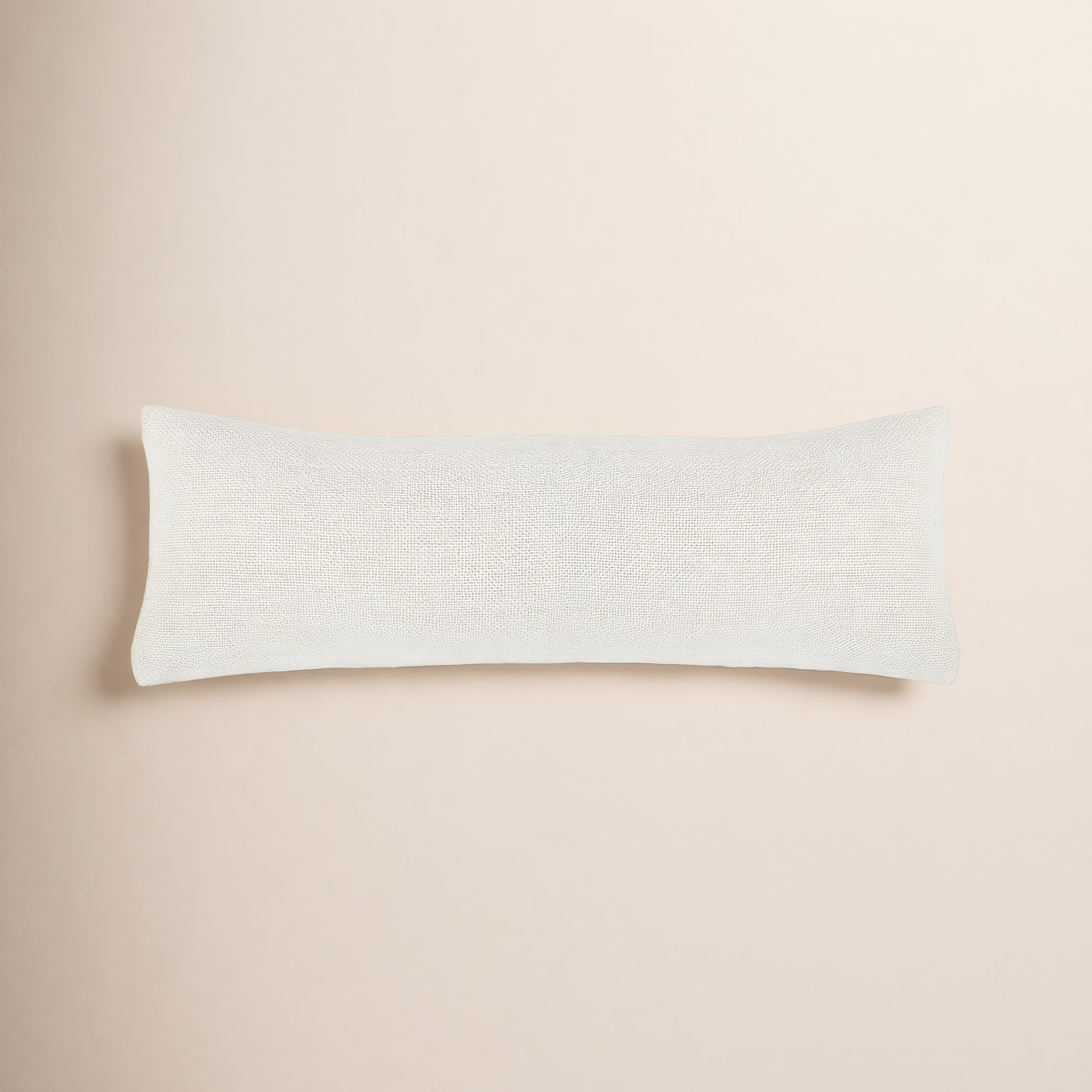 Hendrick Lumbar Throw Pillow - Color Cream