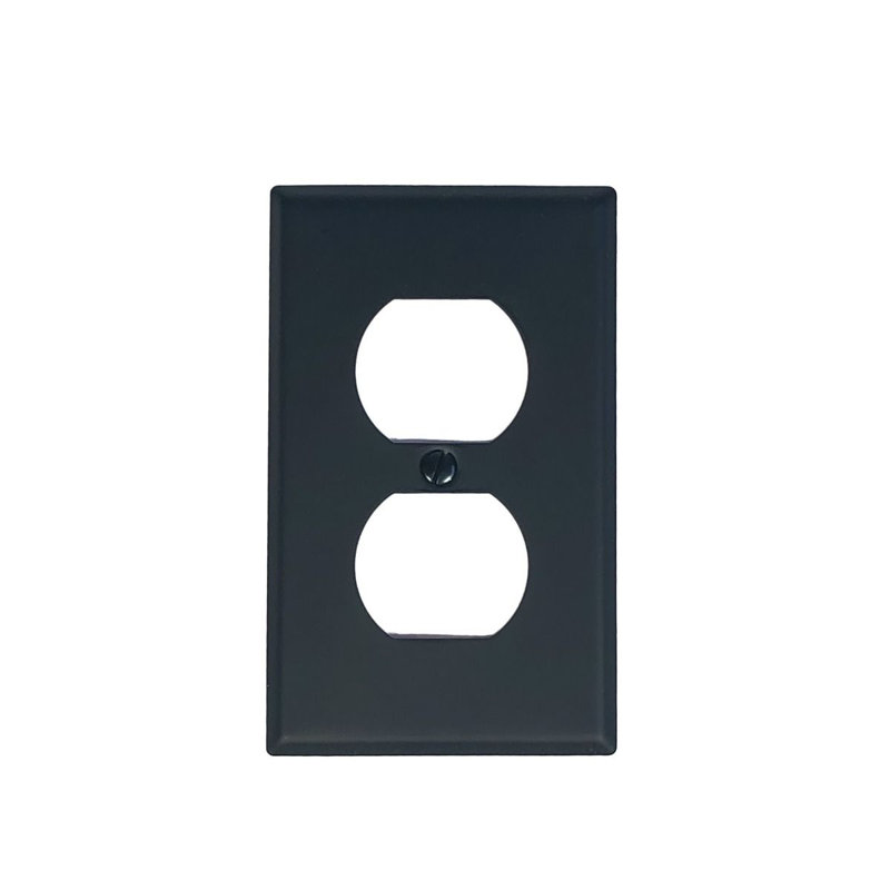1-Gang Duplex Outlet Wall Plate