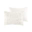Housse de lit double / grand en chenille - motif animal doux, 2 taies décoratives, couette pour texturé