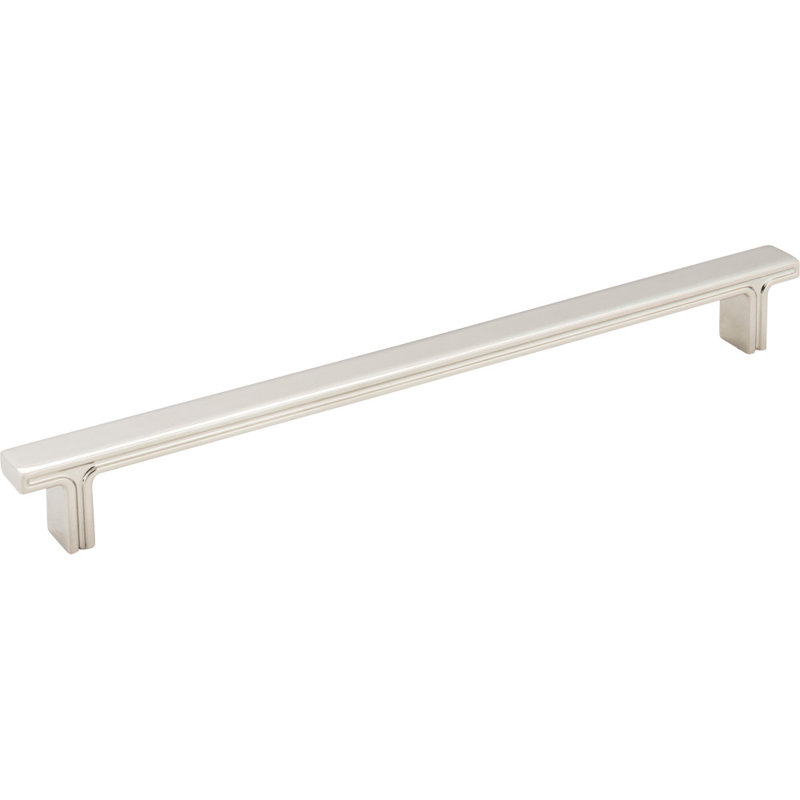 Anwick Bar Pull, Polished Nickel, 9"