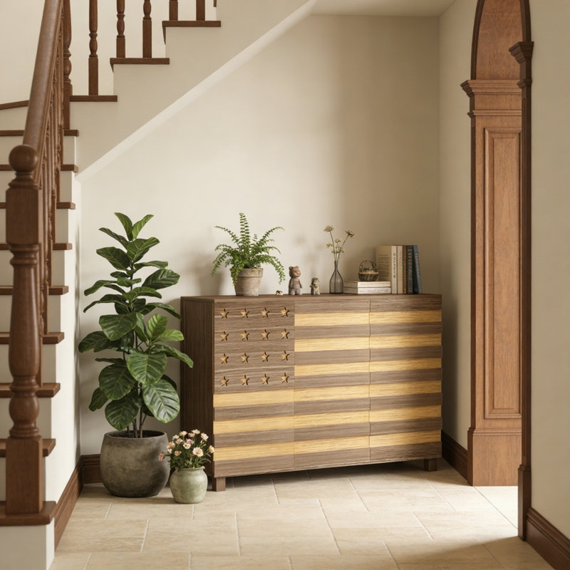 Multifunction Storage Cabinets With Adjustable Shelves: 55"Tv Stand For Living Room,Sideboard Buffet Cabinet With Hand Carved Craftsmanship With 2 Drawers,3 Doors,Coffee Bar Console - For Entryway