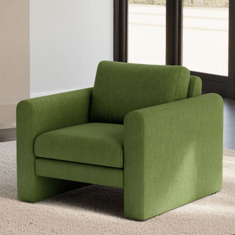 Knox Accent Chair, Performance Weave - Snow