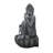32" H Sitting Buddha Fountain with White LED