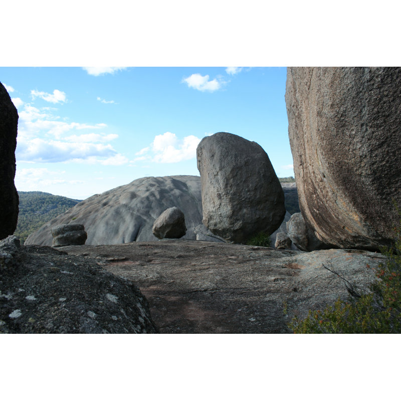 Castle Rock track, Australia 1 Piece Wrapped Canvas Wall Art, 30cm H x 46cm W x 3.8cm D