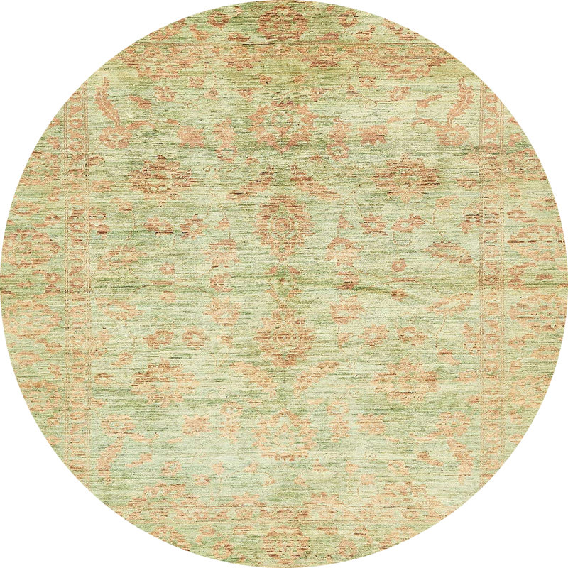 Tapis abstrait moderne 446, Rond 4 pi