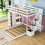 Nyora Kids Twin Over Full Bunk Bed with Drawers-916815234