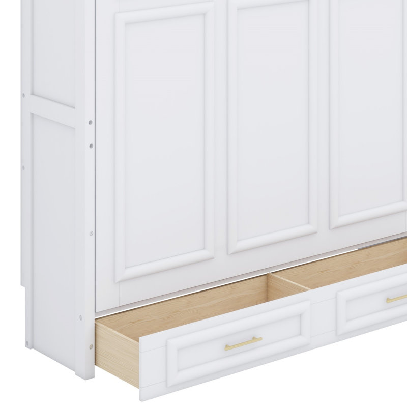 Murphy Bed With 2 Drawers