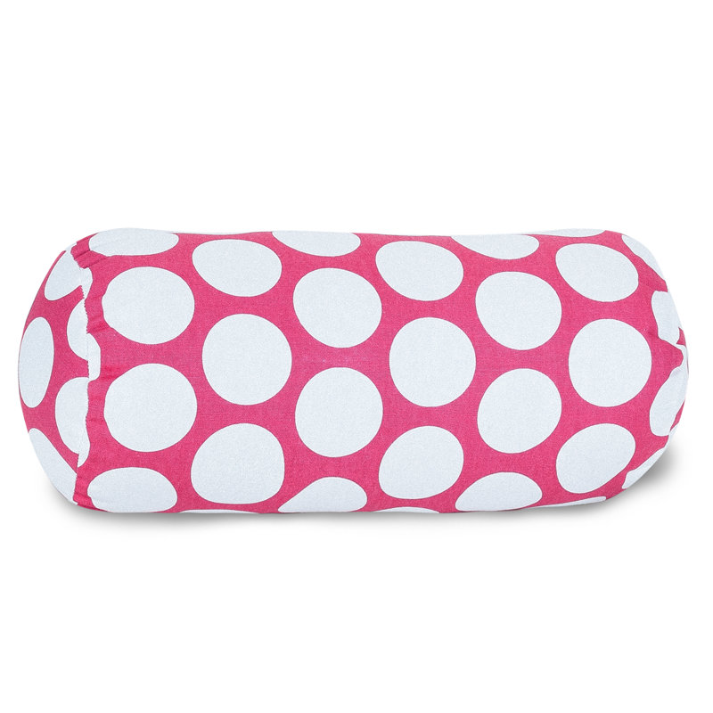 Coussin en coton, Rose vif