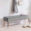 Velvet Upholstered Bench-38248808