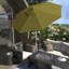 Parasol de patio blanc mat 11 pi.-1893976768