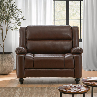 Fauteuil inclinable manuel capitonné