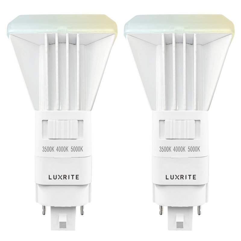 Ampoule à DEL 11 W à intensité variable, base à changement de couleur CCT G24d-1
