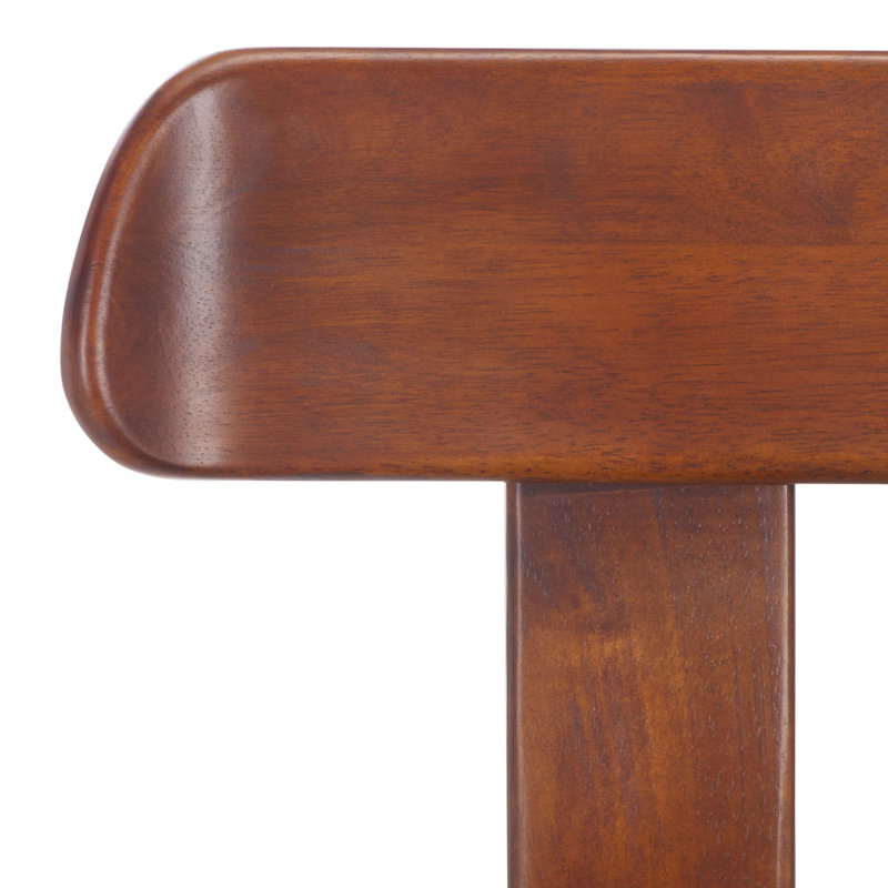 Cayde Wood Counter Stool, Walnut