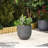 Prashant Light Grey Plant Pot - Twin Pack