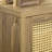 Sideboard Buffet Cabinet With Rattan Doors