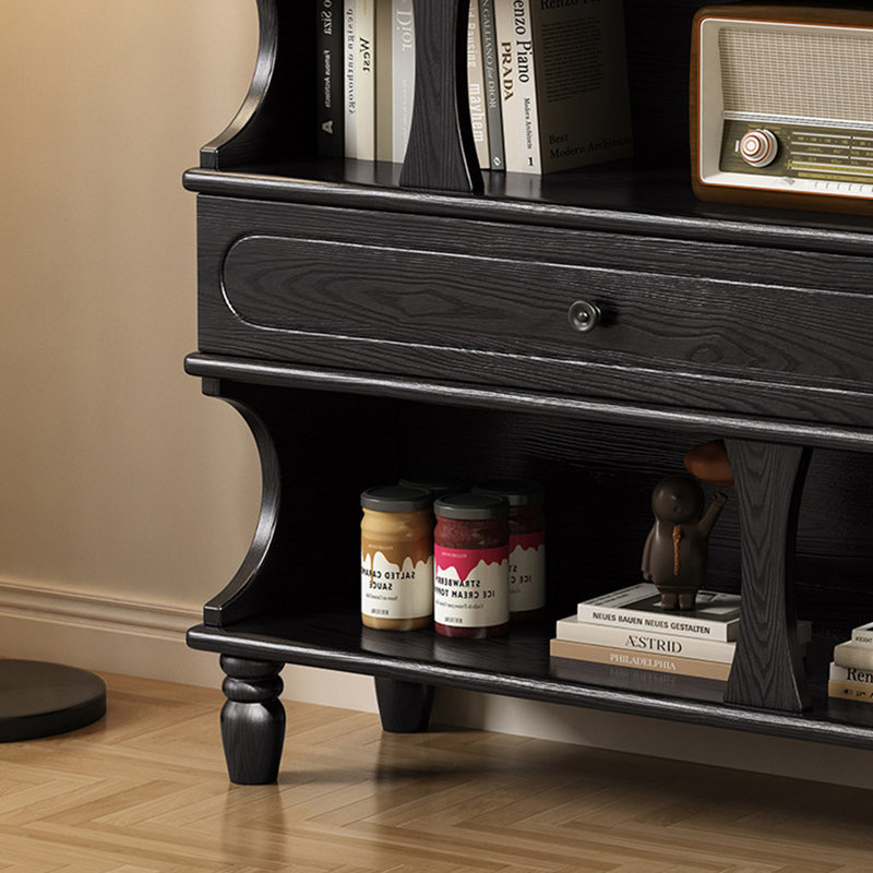 Armoire de rangement murale intégrée, Brun
