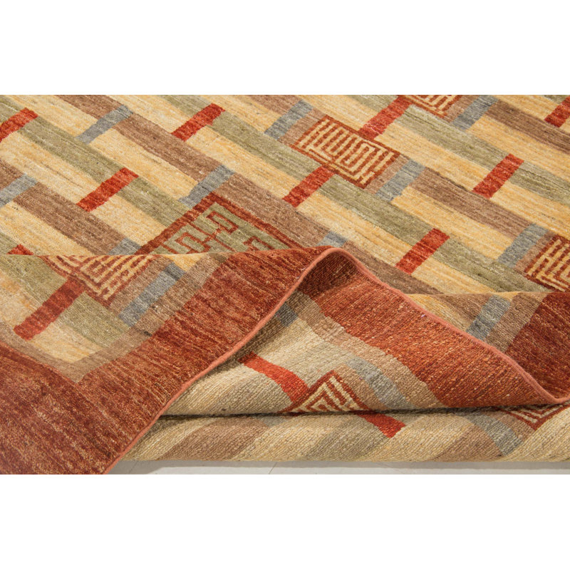 Geometric Hand Woven 177cm X 257cm Area Rug