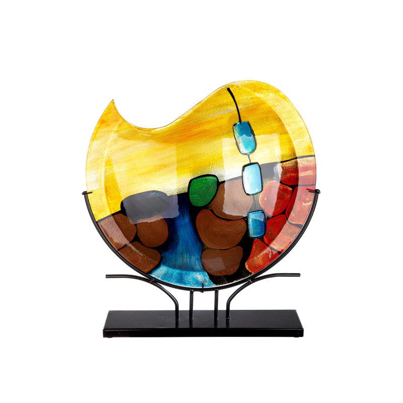 Naidu Glass Table Vase