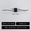 Shaped 90cm Aluminium Wall Lamp-1820773031