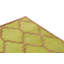 Himalayan Cotton Geometric Area Rug in Yellow