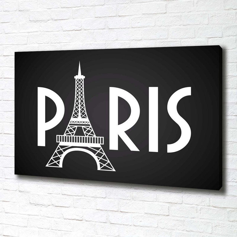 Paris - Wrapped Canvas Print
