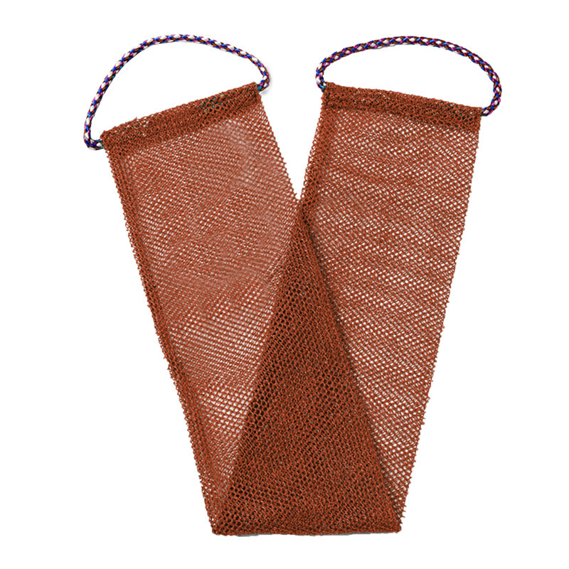 Elastic African Bath Net Sponge With Dual Hand Straps, Nylon Deep Exfoliating Shower Cloth For Back & Full Body, Multi-purpose For Bath & Cleaning