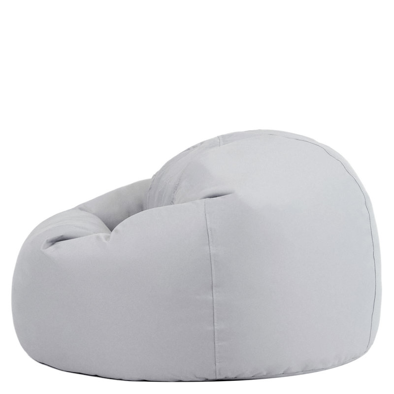 Teen Classic Water-Resistant Bean Bag Chair, Grey