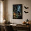 Art mural sur toile Steampunk Raven-1757745047