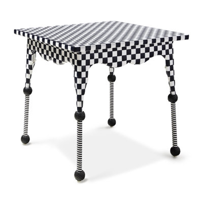 Gambit Check Outdoor Patio Dining Table