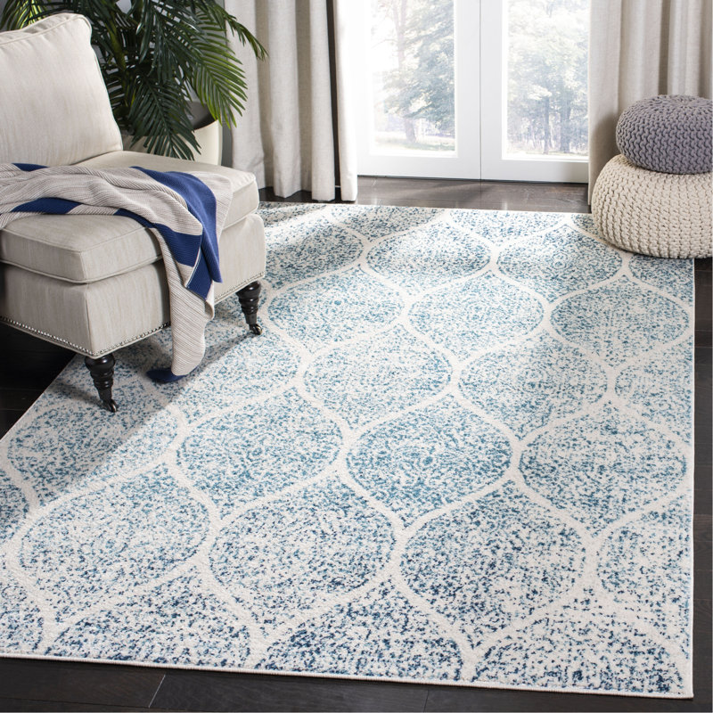 Tapis performance géométrique Balcom, Rectangle de 10 pi x 14 pi