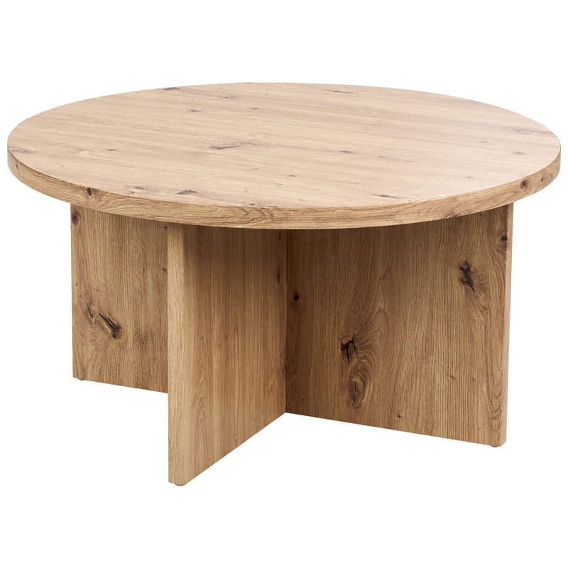 Brueck Four Leg Coffee Table, Brown
