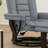 Shebeen Faux Leather Swivel Recliner-125065199