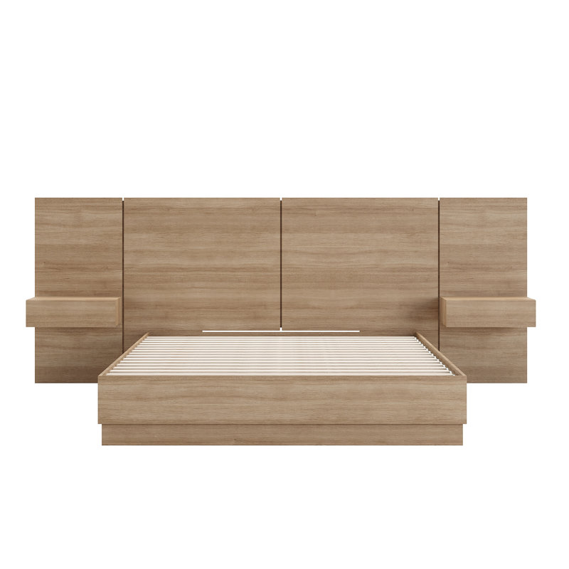 Filoftea 3 Piece Bedroom Set, Brown, King