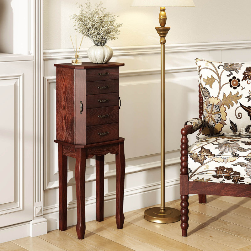 Armoire pour bijoux avec miroir Mellor