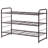 12 Pair Stackable Shoe Rack
