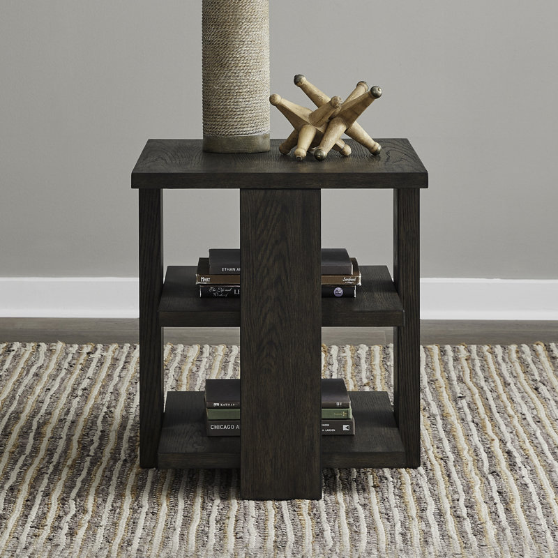 Harrison Dancy End Table w/ Shelves