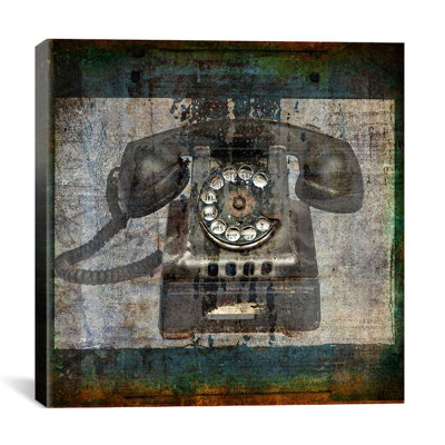 Téléphone par Luz, impression sur toile