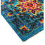 Wisnia Oriental Area Rug in Blue