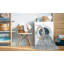 Tapis bleu / gris Ajla-263707991