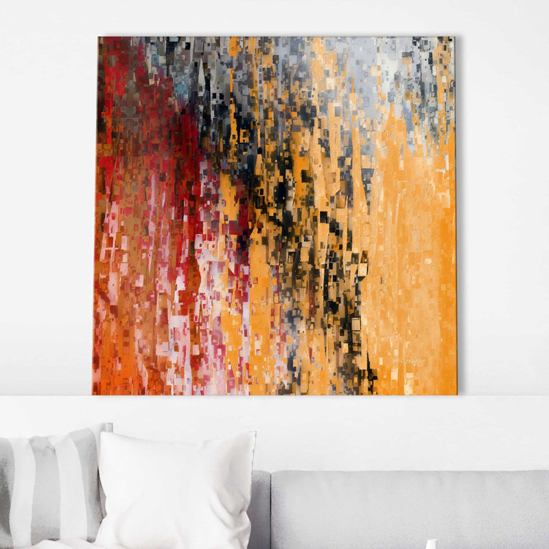 Psaume 37: 7 Rest in the Lord par Mark Lawrence - Peinture, Toile tendue, H 18 po x l 18 po x P 1 po