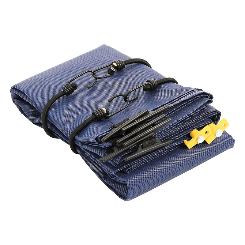 Camco 54'' D Plastic Cover Retractable Trailer Awning, 54" H x 120" W x 0.01" D, Navy