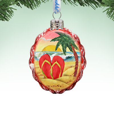 Keepsake 3'' Handmade Wood Photo Ornament