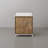 Brookhn 30 In. Single Sink Whitebrook Quartz Countertop Bath Vanity in Lustrous Walnut