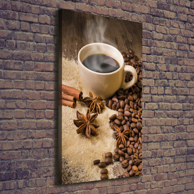 Cup Of Coffee - Wrapped Canvas Print