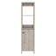 Armoire moderne avec deux tablettes ouvertes-94239597