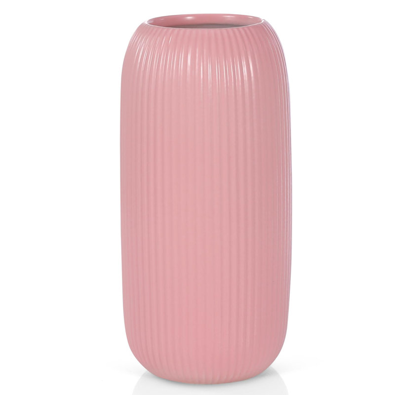 Vase en céramique 8 po, Rose
